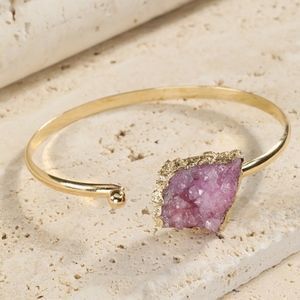 ELENA Druzy cuff Bracelet - 5 colors